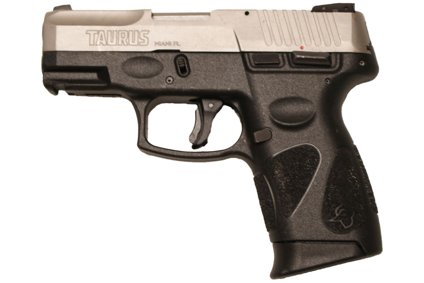 TAURUS G2C 9mm Used Police Trade-in Pistol with Stainless Slide